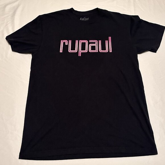 Rupaul’s Drag Race Live RuPaul Graphics Black T-Shirt -Unisex Sz M - Picture 1 of 8